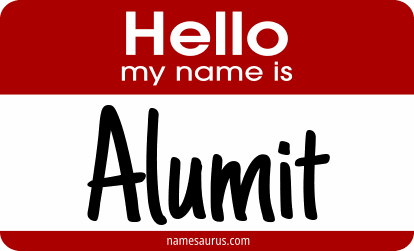 Hello my name is Alumit png download