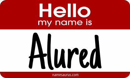 Hello my name is Alured png download
