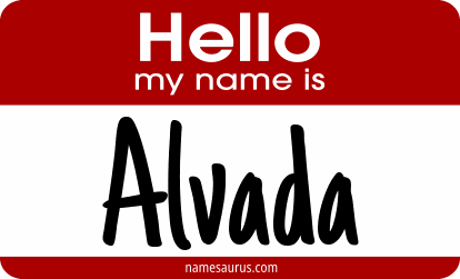 Hello my name is Alvada png download