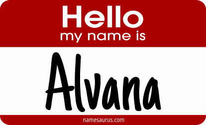 Hello my name is Alvana png download