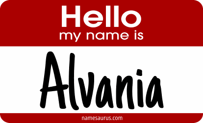 Hello my name is Alvania png download