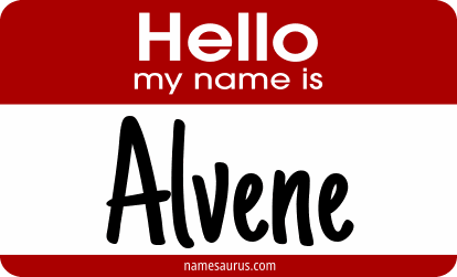 Hello my name is Alvene png download
