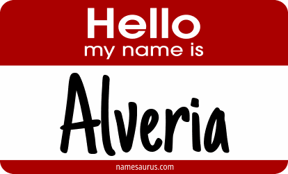 Hello my name is Alveria png download
