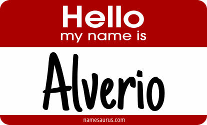 Hello my name is Alverio png download