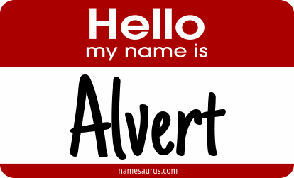 Hello my name is Alvert png download