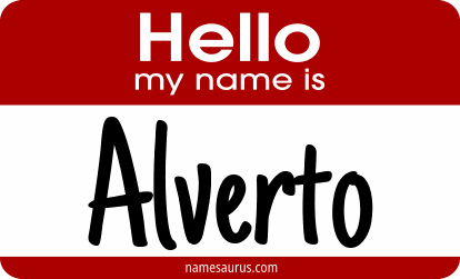 Hello my name is Alverto png download
