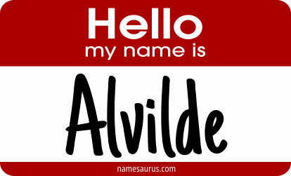 Hello my name is Alvilde png download
