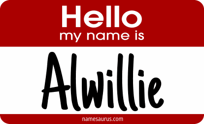 Hello my name is Alwillie png download