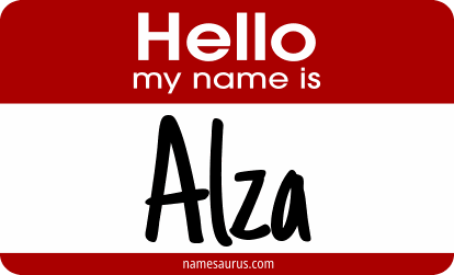 Hello my name is Alza png download
