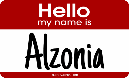 Hello my name is Alzonia png download