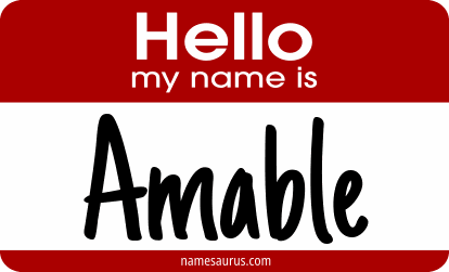 Hello my name is Amable png download