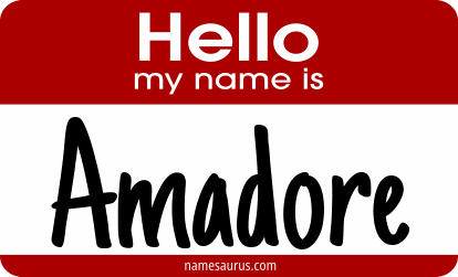 Hello my name is Amadore png download