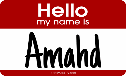 Hello my name is Amahd png download