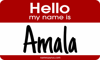 Hello my name is Amala png download