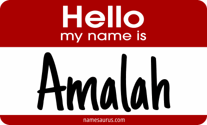 Hello my name is Amalah png download