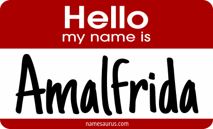 Hello my name is Amalfrida png download