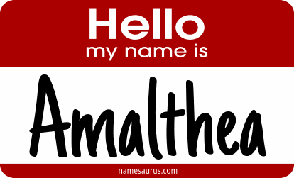 Hello my name is Amalthea png download