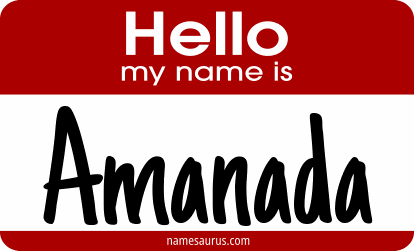 Hello my name is Amanada png download