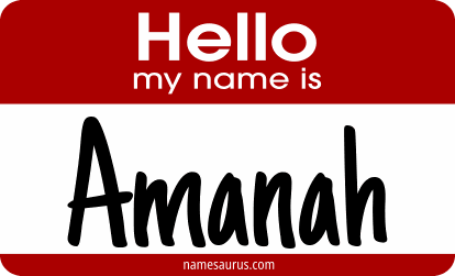 Hello my name is Amanah png download