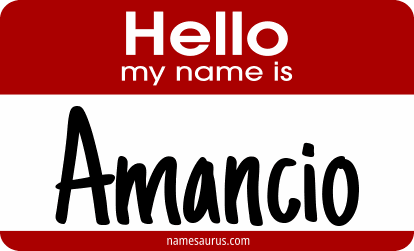 Hello my name is Amancio png download