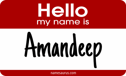 Hello my name is Amandeep png download