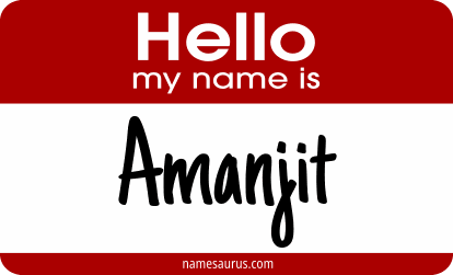 Hello my name is Amanjit png download