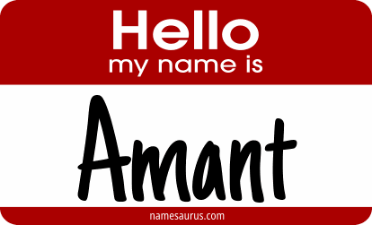 Hello my name is Amant png download