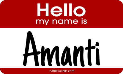 Hello my name is Amanti png download