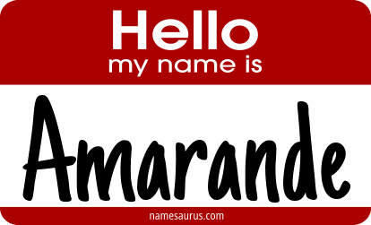 Hello my name is Amarande png download