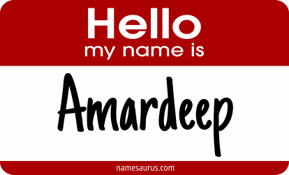 Hello my name is Amardeep png download