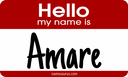 Hello my name is Amare png download