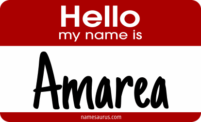 Hello my name is Amarea png download