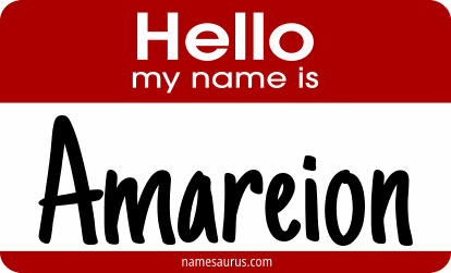 Hello my name is Amareion png download