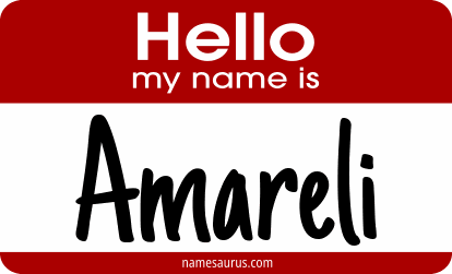 Hello my name is Amareli png download