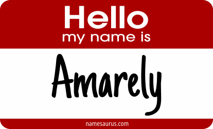 Hello my name is Amarely png download