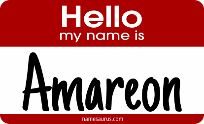 Hello my name is Amareon png download