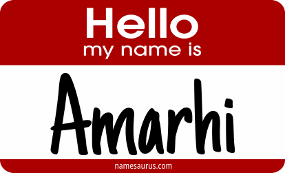 Hello my name is Amarhi png download