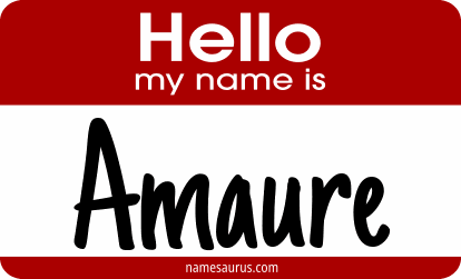 Hello my name is Amaure png download
