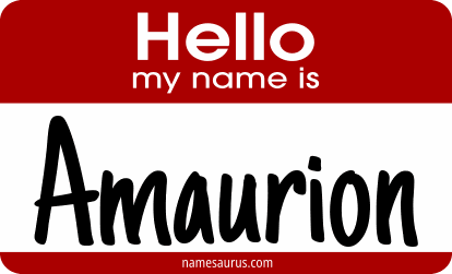Hello my name is Amaurion png download