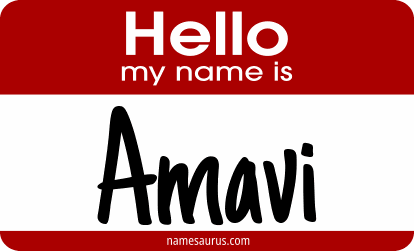 Hello my name is Amavi png download