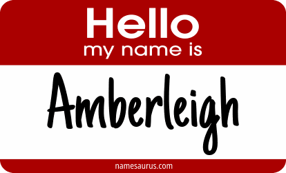 Hello my name is Amberleigh png download
