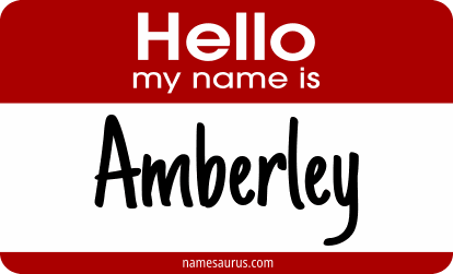 Hello my name is Amberley png download