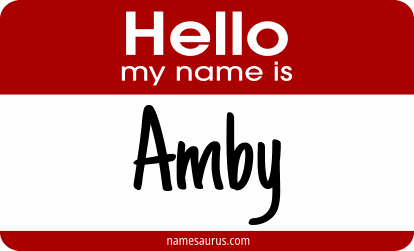 Hello my name is Amby png download