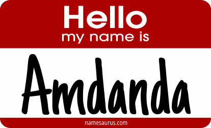 Hello my name is Amdanda png download
