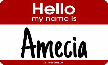 Hello my name is Amecia png download