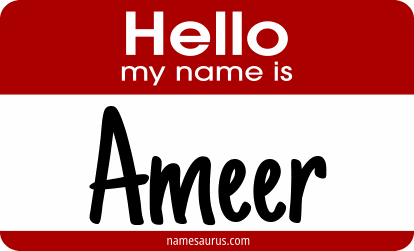 Hello my name is Ameer png download