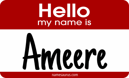 Hello my name is Ameere png download