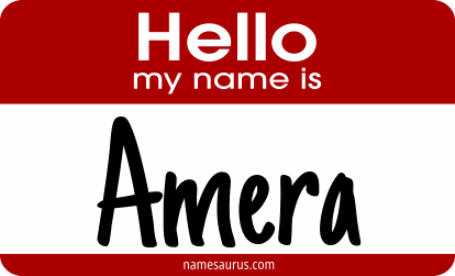 Hello my name is Amera png download