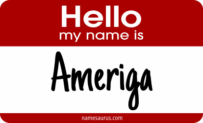 Hello my name is Ameriga png download