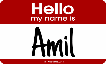 Hello my name is Amil png download